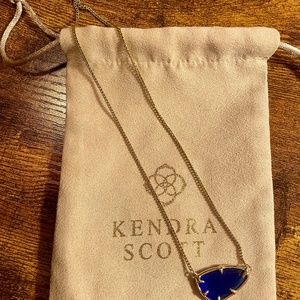 Cobalt Blue & Gold Necklace